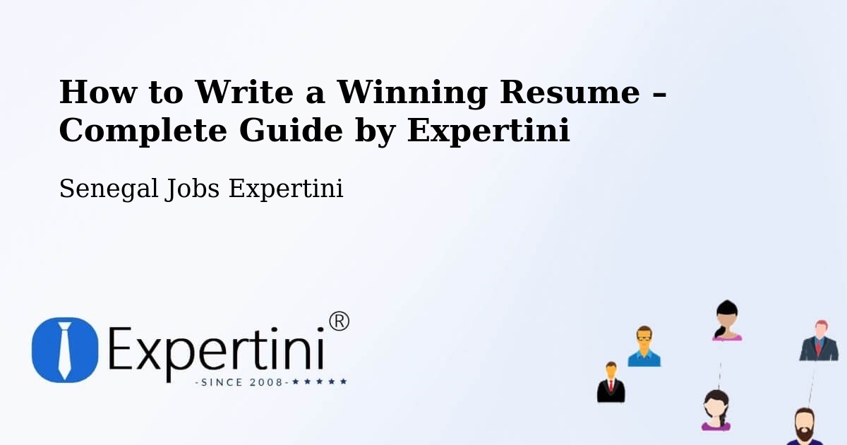 Resume Writing Guide for Job Seekers – Dara - Dara, Senegal Jobs Expertini